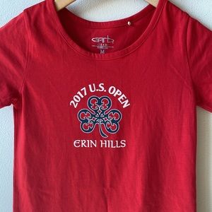 Girls 2017 U.S. Open Erin Hills 7/8 Red dress size M